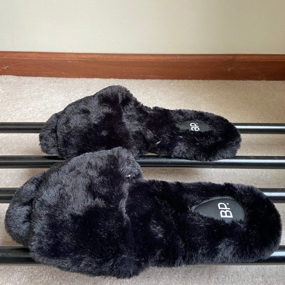 BP Women Livie Fluffy Plush Slippers - BRAND NEW - NWOB - Picture 3 of 8